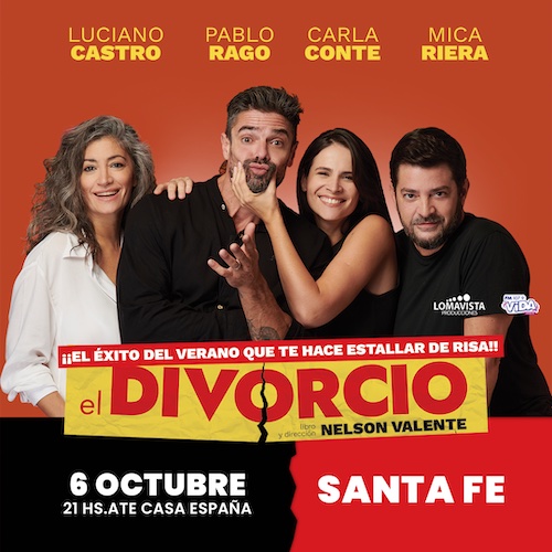 El Divorcio - Santa Fe 21:00HS - Oct.06 -ATE