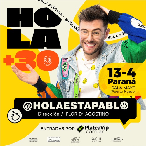 Hola está Pablo - Paraná - Abr.13 -SMA