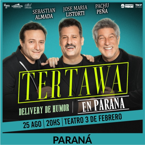 TERTAWA - Delivery de Humor - Paraná - Ago.25 - T3F