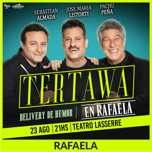TERTAWA - Delivery de Humor - Rafaela - Ago.23 - LAS