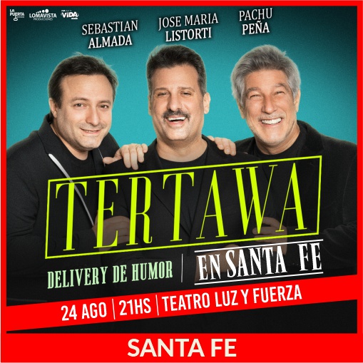 TERTAWA - Delivery de Humor - Santa Fe - Ago.24 - TLF