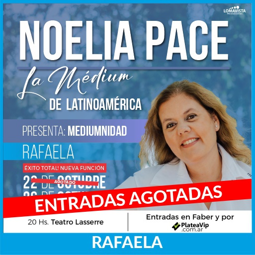 Noelia Pace, La Médium - Rafaela - Oct.26 - LAS