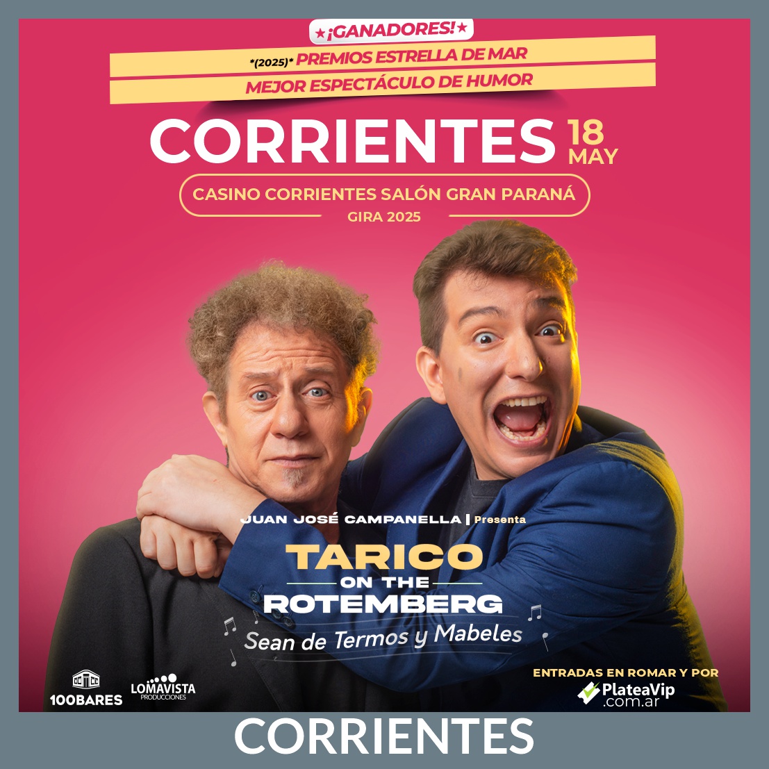 Tarico on the Rotemberg - Corrientes - May.18 - SGP
