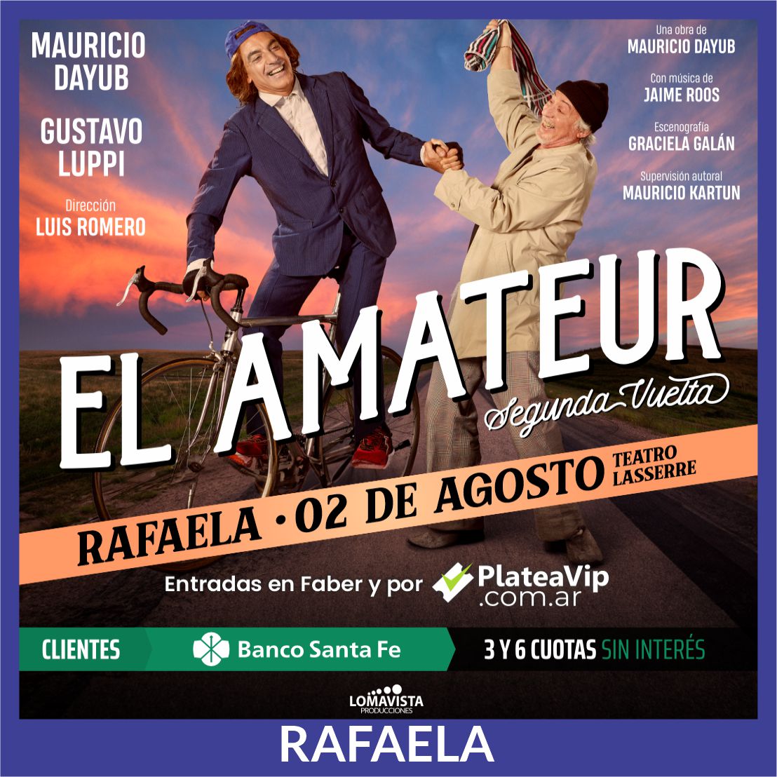 El Amateur, Segunda Vuelta - Rafaela - Ago.2 - LAS