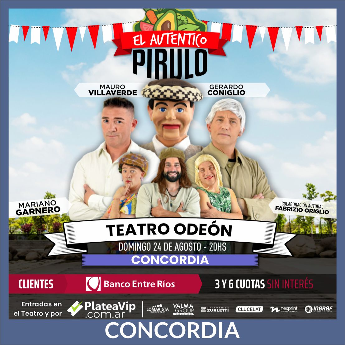 El Auténtico Pirulo - Concordia - Ago.24 - TOD