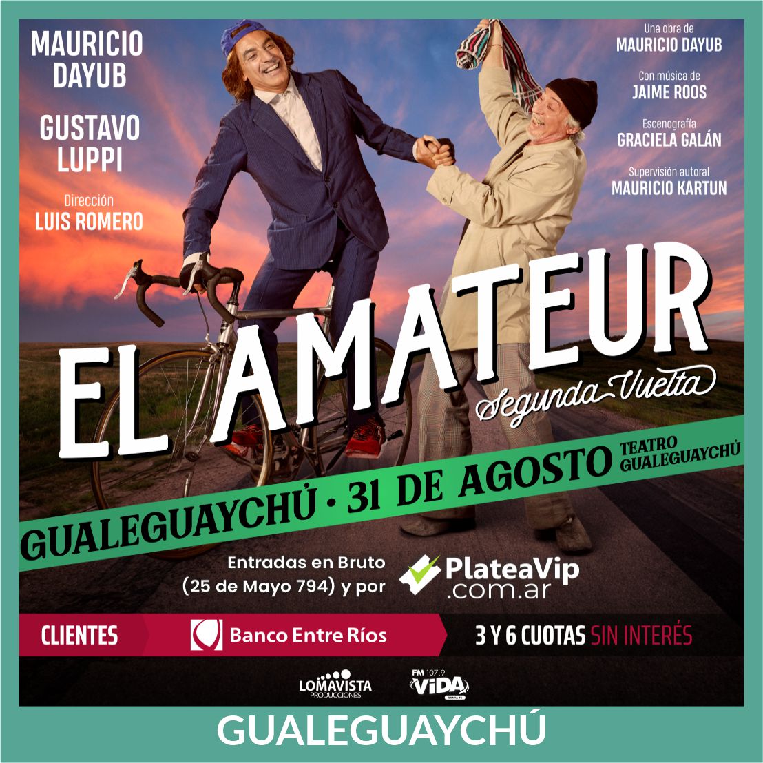 El Amateur, Segunda Vuelta - Gualeguaychú - Ago.31 - TGH