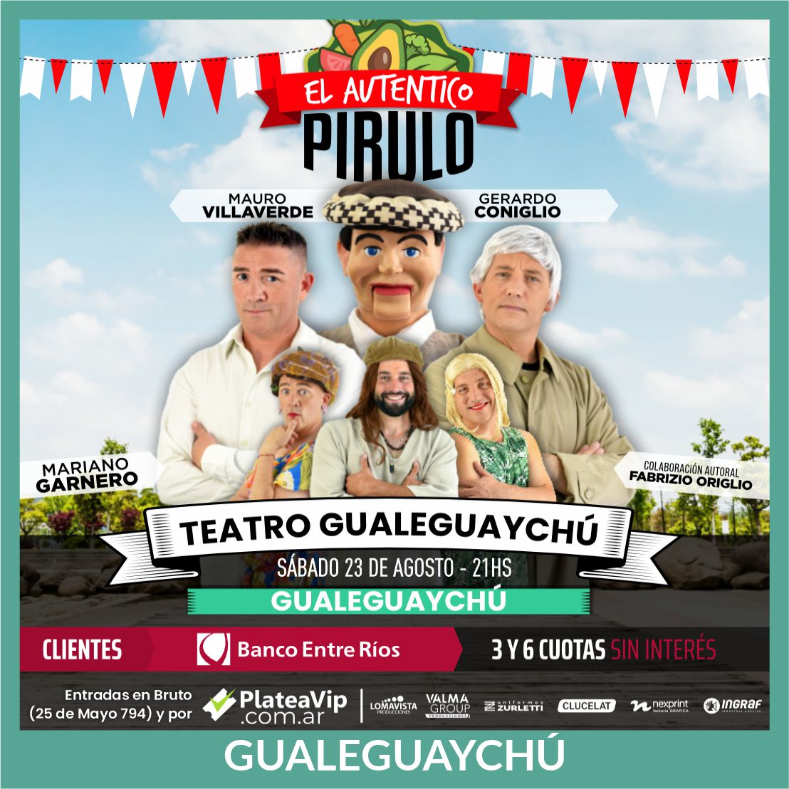 El Auténtico Pirulo - Gualeguaychú - Ago.23 - TGH