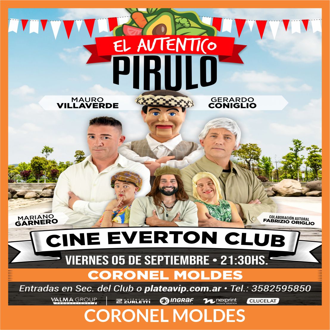 El Auténtico Pirulo - Coronel Moldes - Sep.5 - CEC