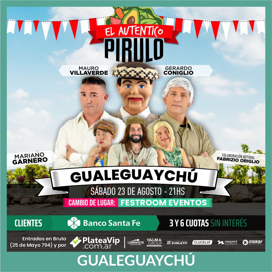 El Auténtico Pirulo - Gualeguaychú - Ago.23 - FEE