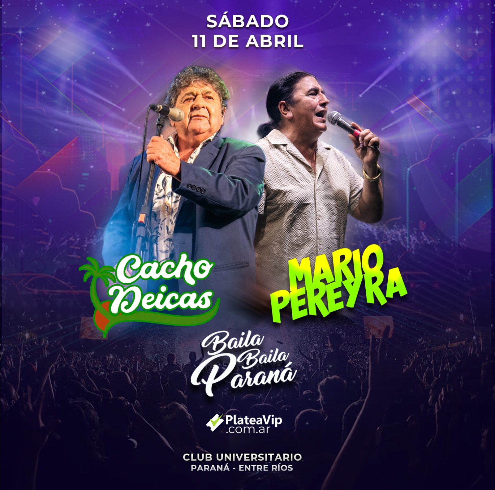 Cacho Deicas y Mario Pereyra - Paraná - Abr.11 - CUP