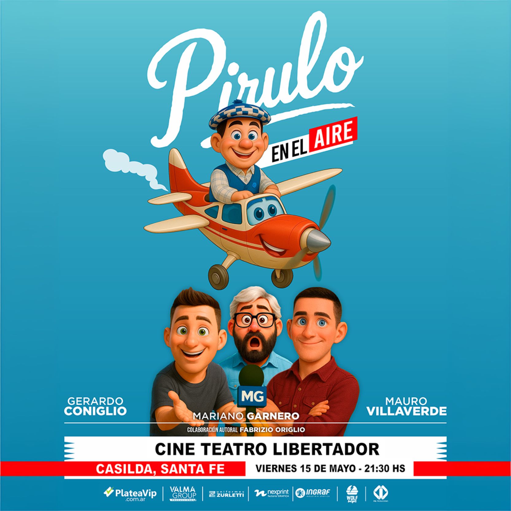 Pirulo en el Aire - Casilda - May.15 - TLC