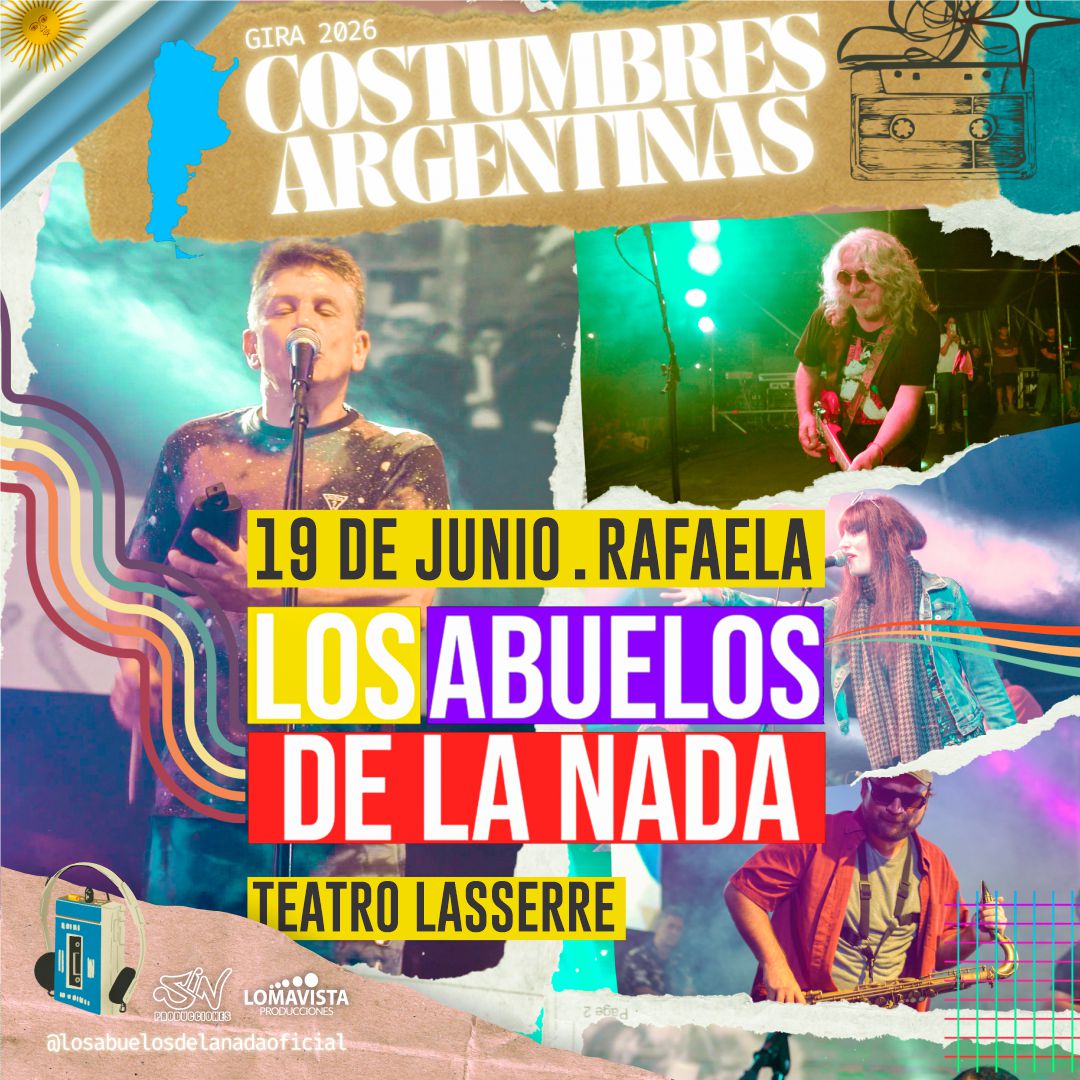 Los Abuelos de la Nada - Rafaela - Jun.19 - LAS