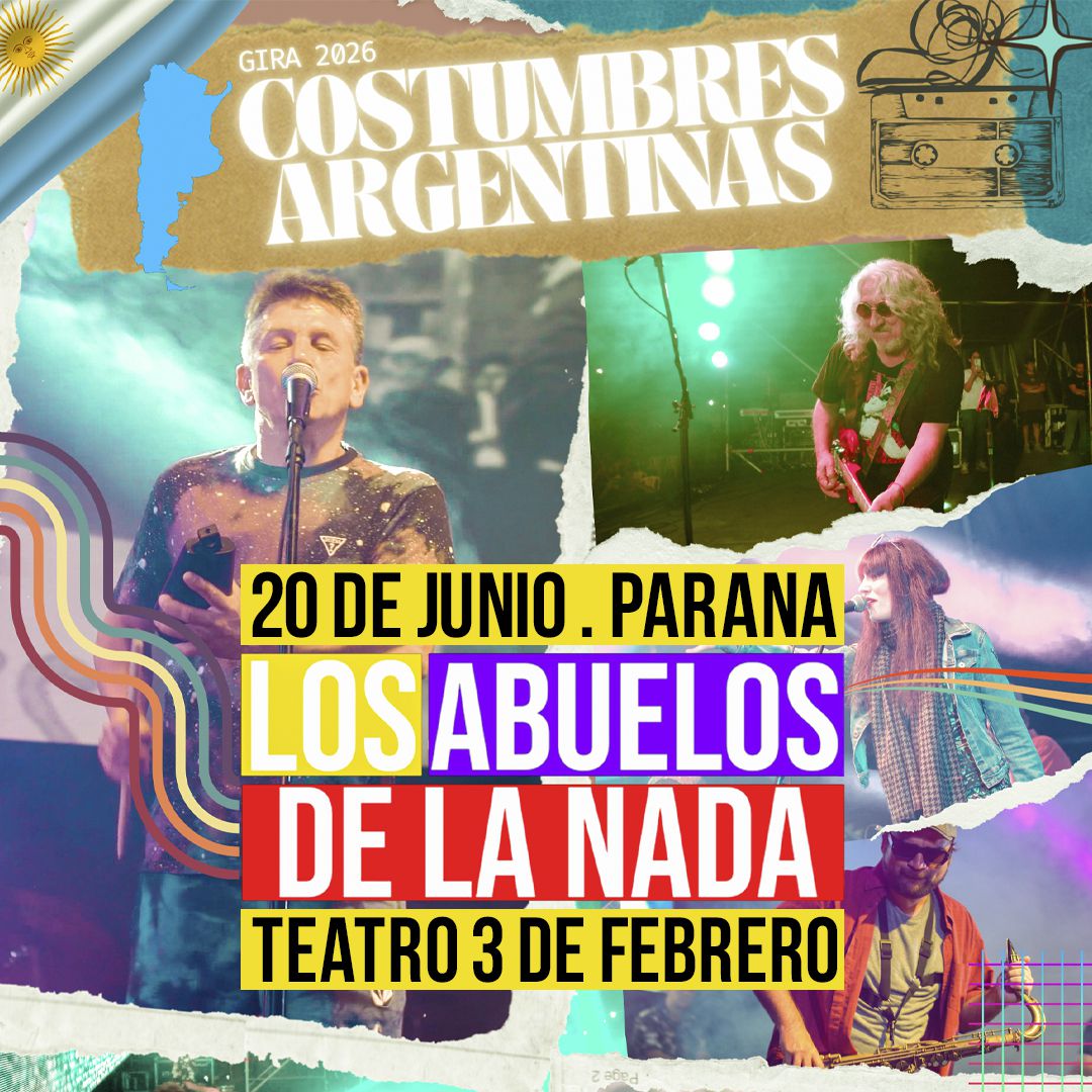 Los Abuelos de la Nada - Paraná - Jun.20 - T3F