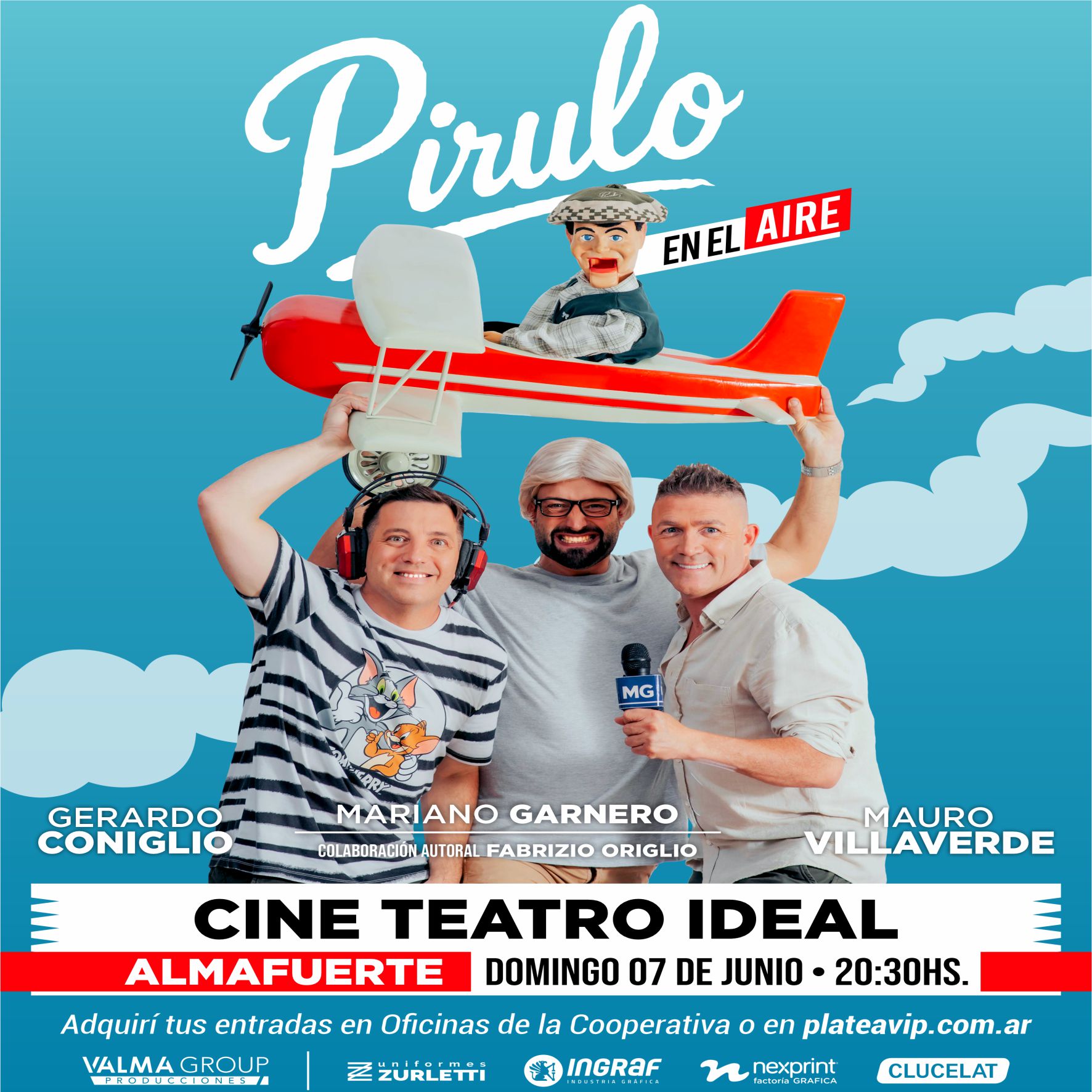 Pirulo en el Aire - Almafuerte - Jun.7 - TIA