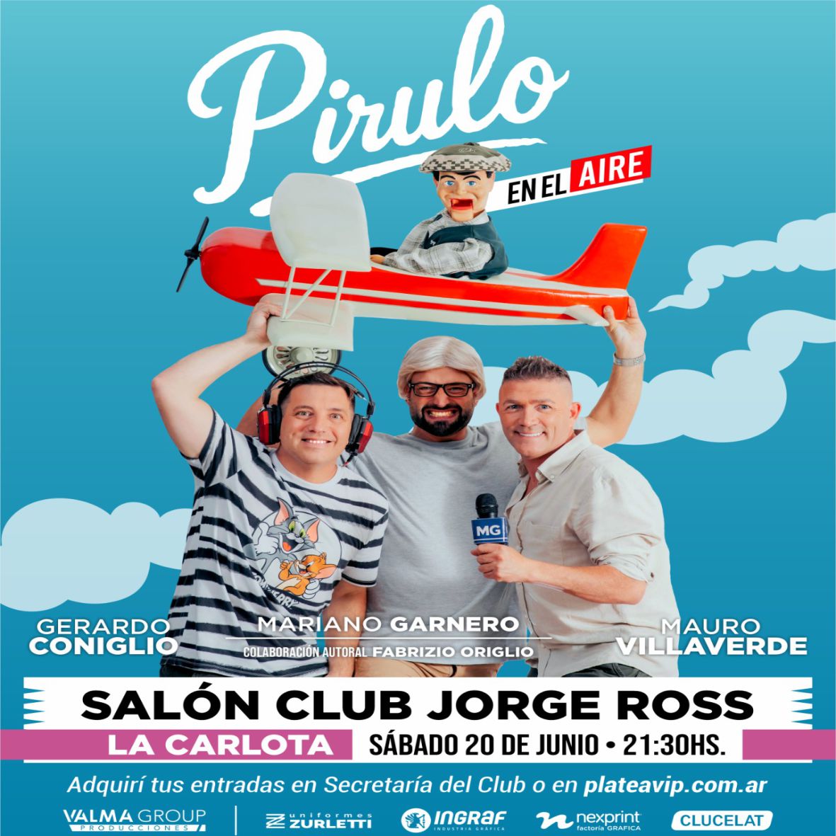Pirulo en el Aire - La Carlota - Jun.20 - SJR